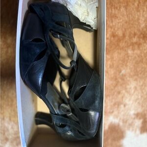 Vintage Elegant Black Coast Women's Ballroom Heels